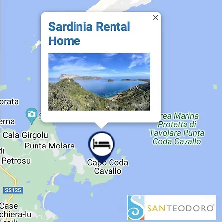 San Teodoro Punta Est Trilocale Vista Mare * Capo Coda Cavallo